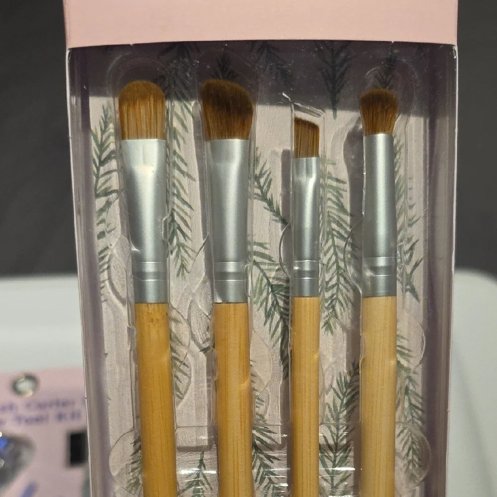 Avalanche Eco-Friendly Bamboo Eye Makeup Brush Collection